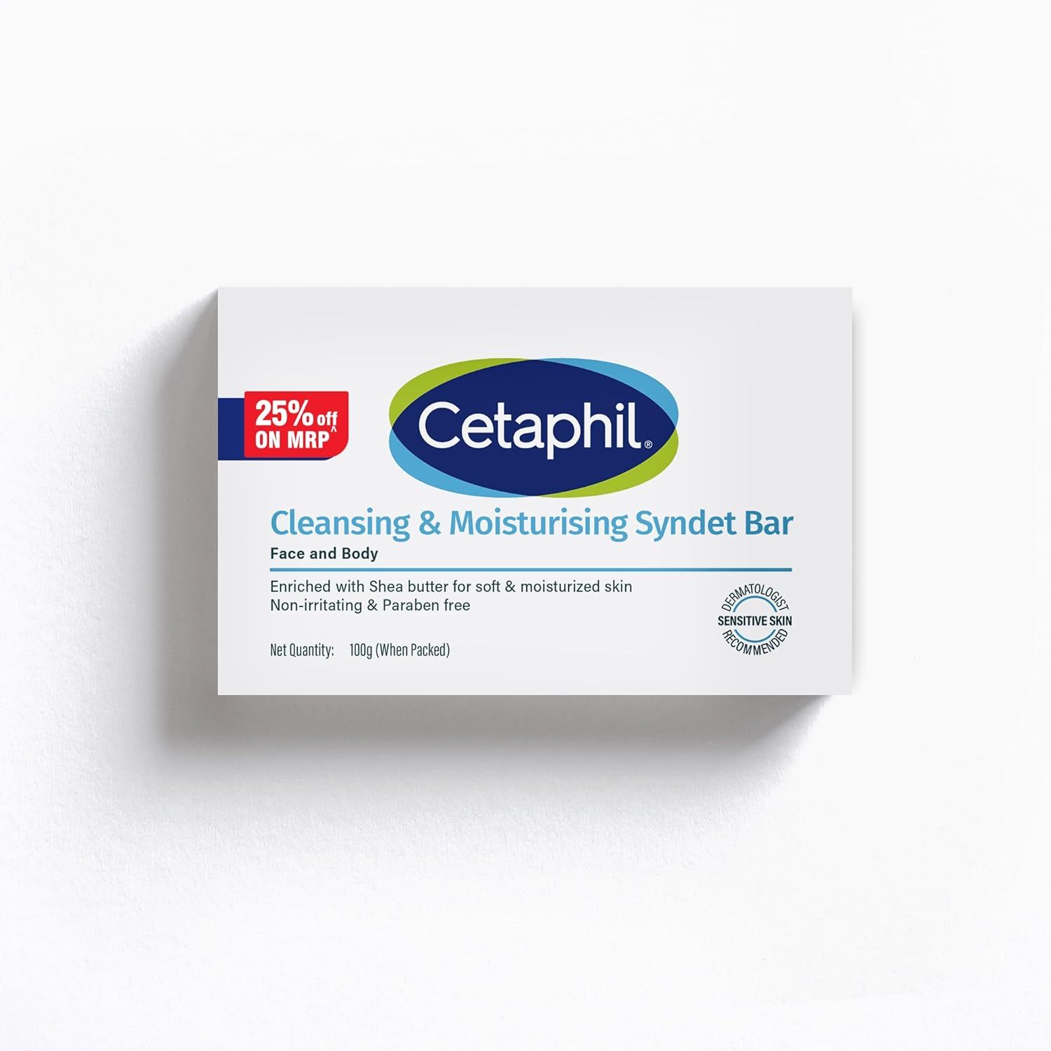 Cetaphil Cleansing and Moisturising Syndet Bar - 100g (200)