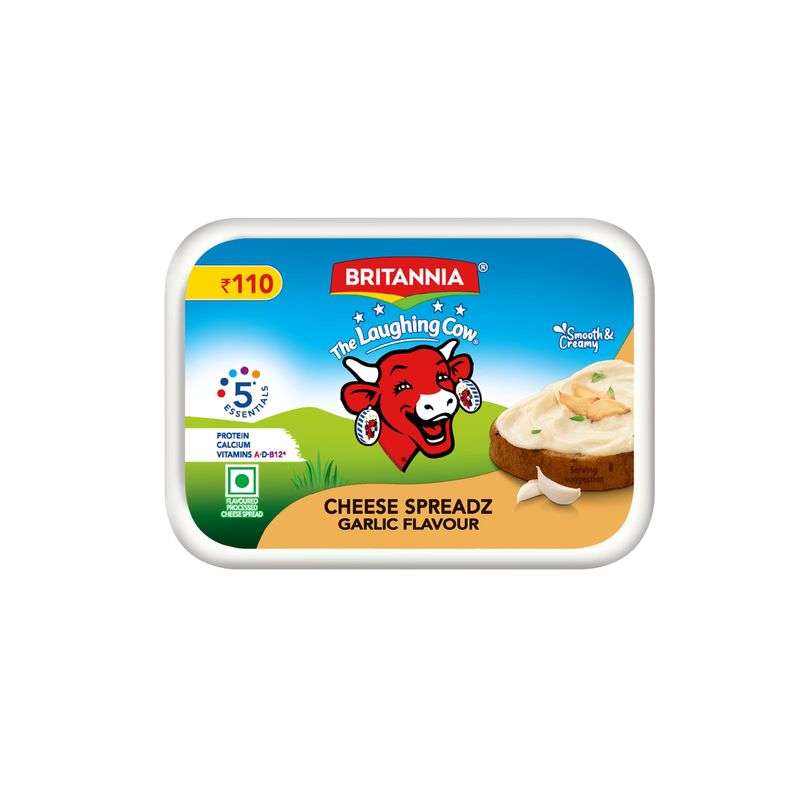 Britannia Cheese Spread Garlic Flavour 180gm