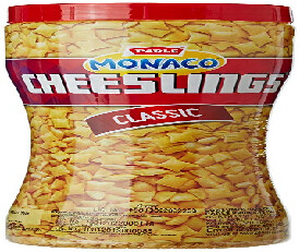 Parle Monaco Cheeslings Classic 300gm Parle Monaco Cheeslings Classic 300gm