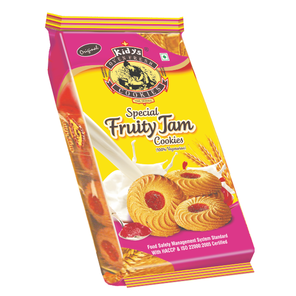 Kidys Fruit Jam Cookies 400gm