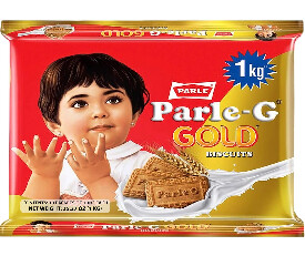 Parle-G Gold Biscuits, 1 KG (10 pack of 100gm)