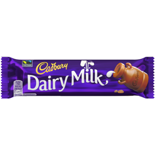 Cadbury Dairy Milk Chocolate 5.5gm (Pack oF 72 Pcs) (MRP5)