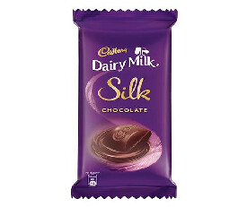 Cadbury Dairy Milk Silk Chocolate 55gm (MRP90)