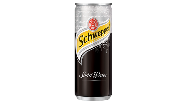 Schweppes SODA Cain Water 300ml (Pack Of 6 Pcs)