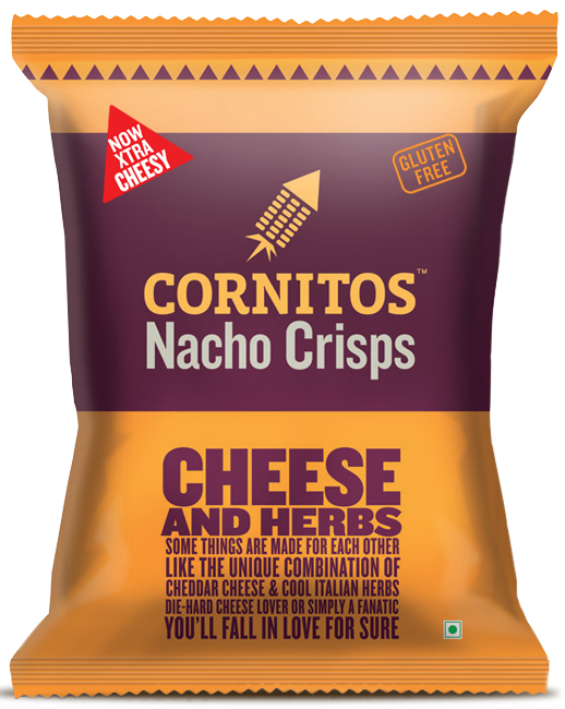 Cornitos Cheese &amp; Herbs 55gm