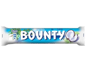 Bounty Coconut Filled Chocolate Bar 57gm