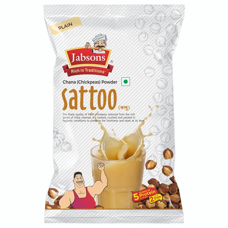 Jabsons Chana Sattoo Plain 200g 