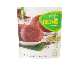 Skyroots Ragi Idli Mix (Finger Millet) 300gm (Gluten Free)