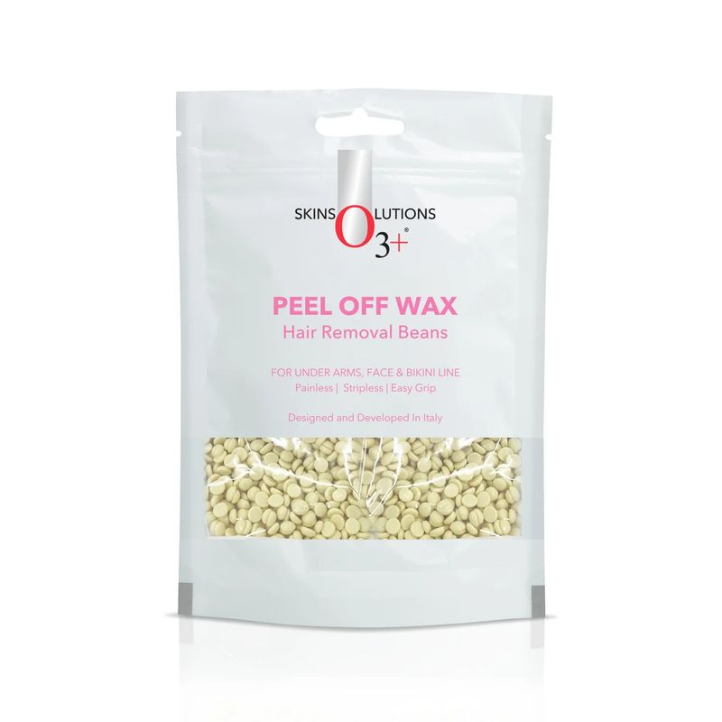 O3+ Brazilian Peel Off White Chocolate Wax For Face &amp; Body -  400g (515)