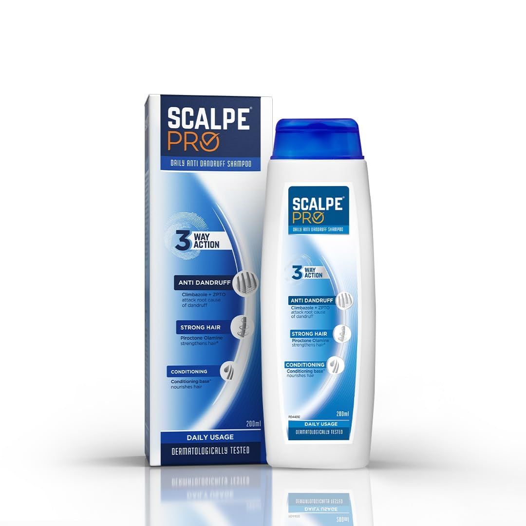 Scalpe Pro Daily Anti Dandruff Shampoo - 200ml (338)