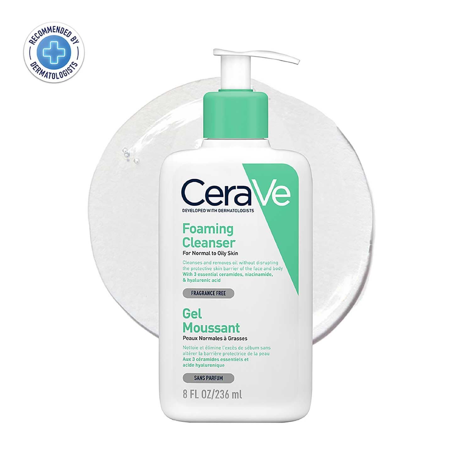 CeraVe Foaming Cleanser For Normal To Oily Skin - 236ml (1240)