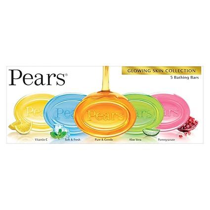Pears Bathing Bar Variety Pack (Pack OF 5) (450)