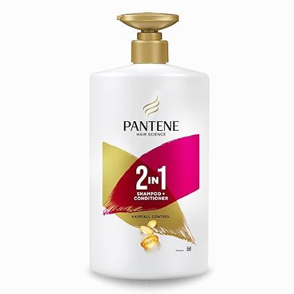 Pantene Hairfall Control 2 IN 1 Shampoo + Conditioner - 1Ltr  (1399)