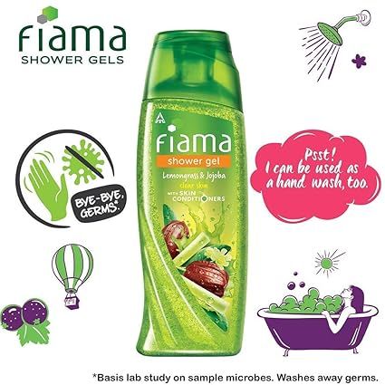 Fiama Shower Gel Lemongrass &amp; Jojoba -250ml (199)