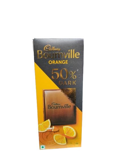 Cadbury Bournville Orange 50% Dark Chocolate Bar 75gm