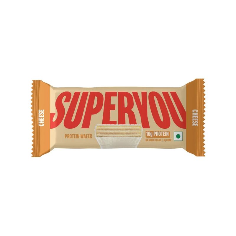 Superyou 10g Protien Waffer Bar Cheese (NO ADDED SUGAR) 40gm