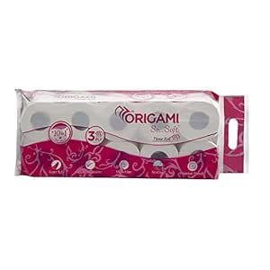 Origami So Soft 3 Ply Toilet Roll -160 Pulls (Pack Of 10) 