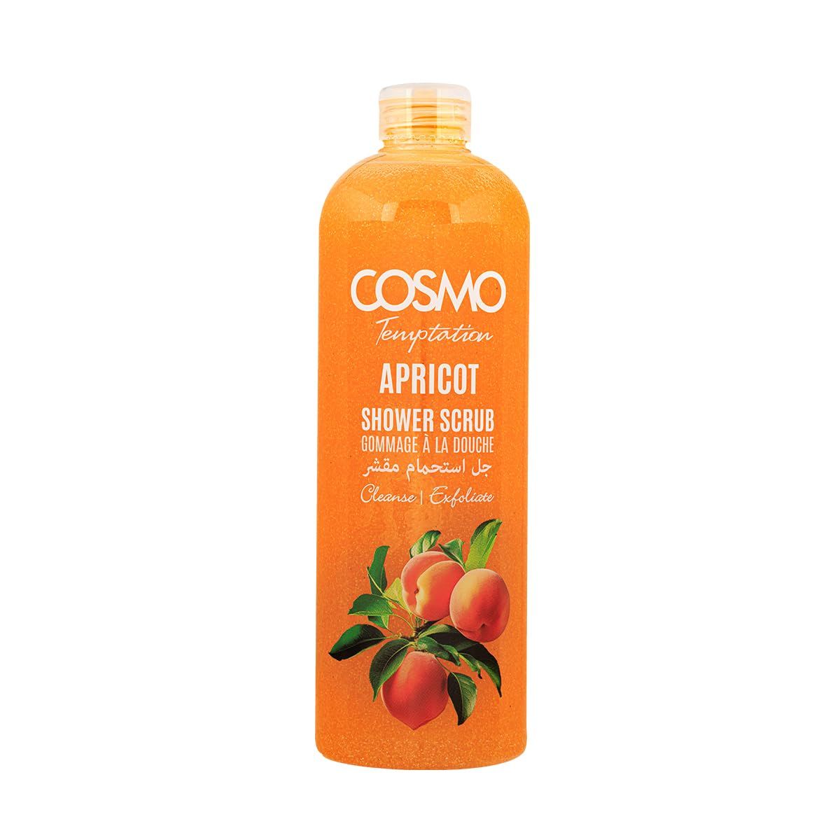 Cosmo Apricot Scrub Shower Gel - 1000 ml (750)