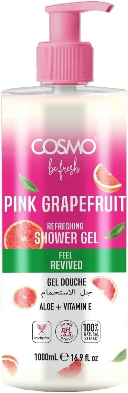 Cosmo Pink Grapefruit Shower Gel - 1000ml (750)