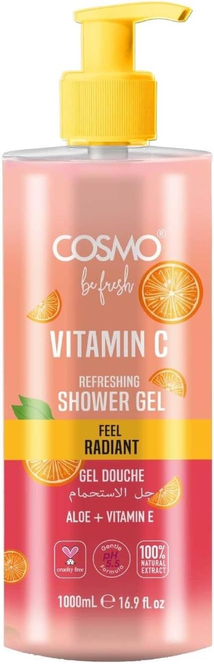 Cosmo Vitamin C Shower Gel - 1000ml (750)