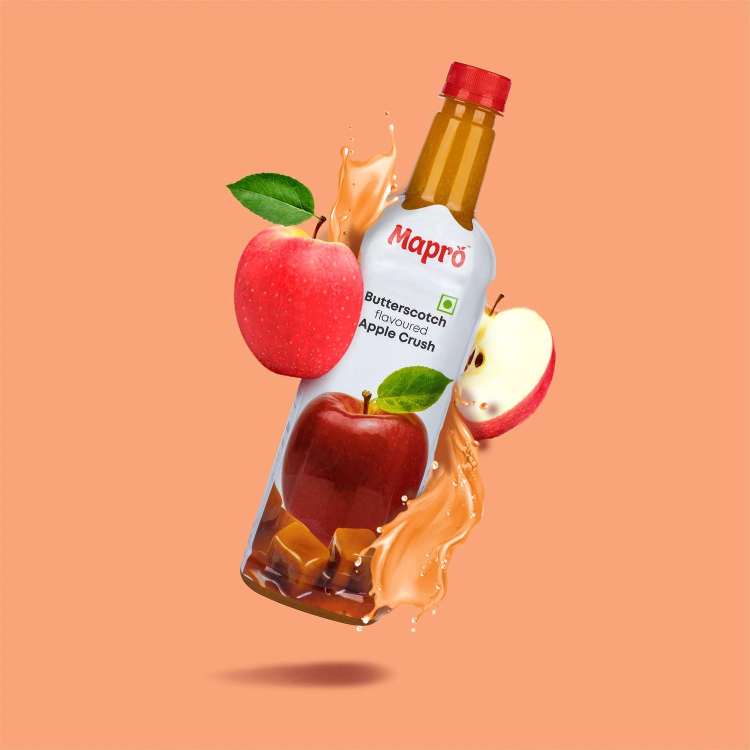 Mapro Butterscotch Flavoured Apple Crush 750ml
