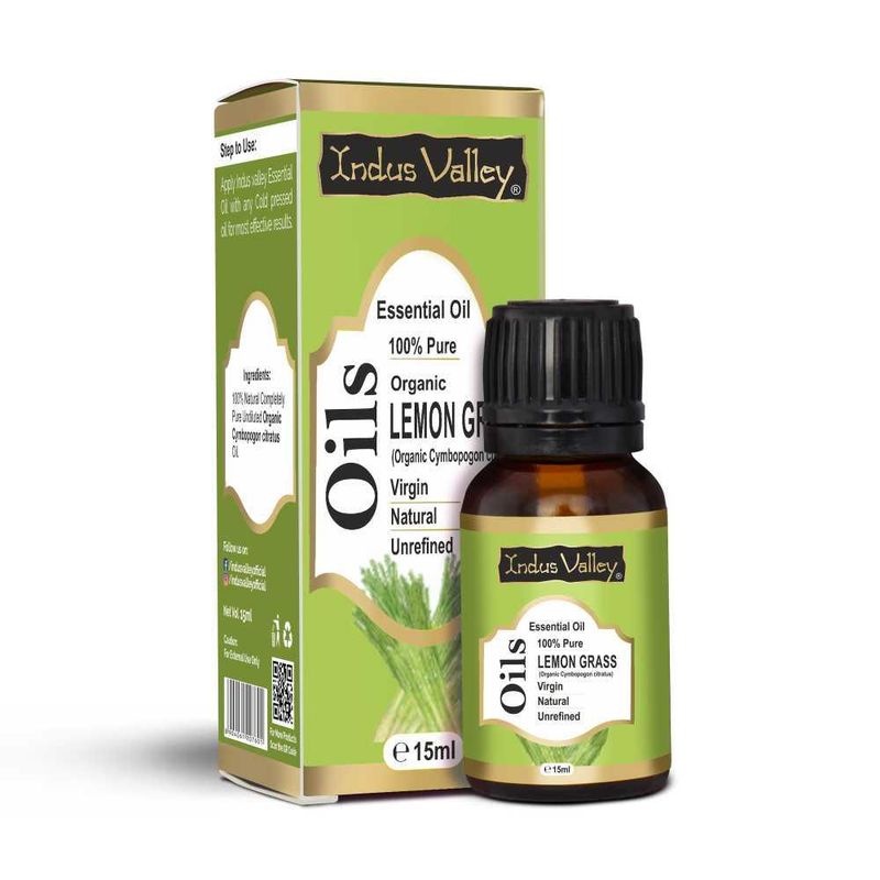 Indus Valley Lemon Grass Essential Oil - 15ml (249)