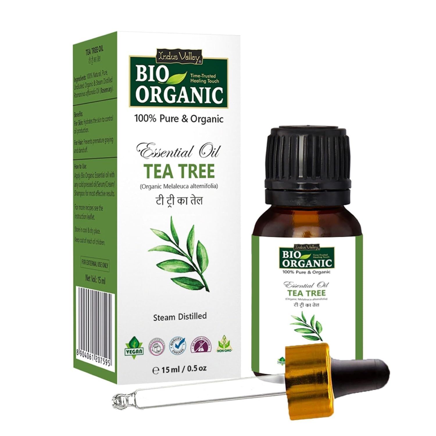 Indus Valley Tea Tree Essential Oil - 15ml (249)