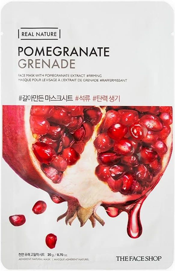 The Face Shop Pomegranate Face Sheet Mask - 20g (100)