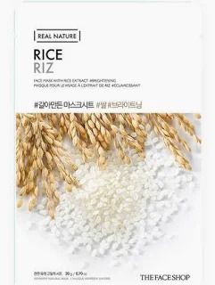 The Face Shop Rice Face Sheet Mask - 20g (100)