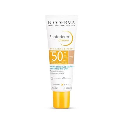Bioderma Photoderm Cream SPF 50 + Sunscreen Clear Light - 40ml (1299)