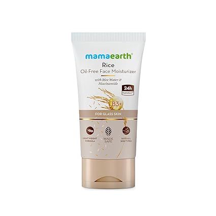 Mamaearth Rice Oil - Free Face Moisturizer - 50g (199)