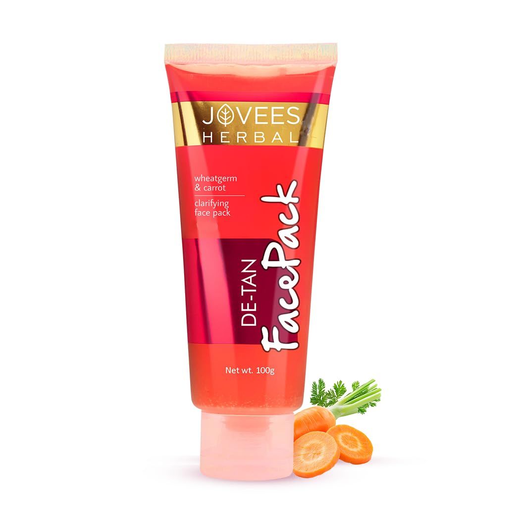 Jovees Herbal De-Tan Face Pack - 100g (315)