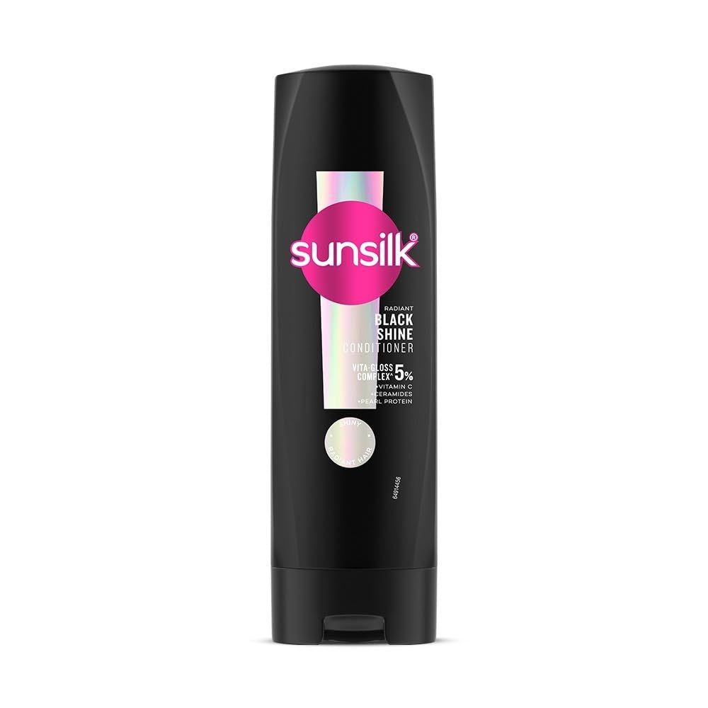 Sunsilk Radiant Black Shine Conditioner (Black) - 180ml (222)