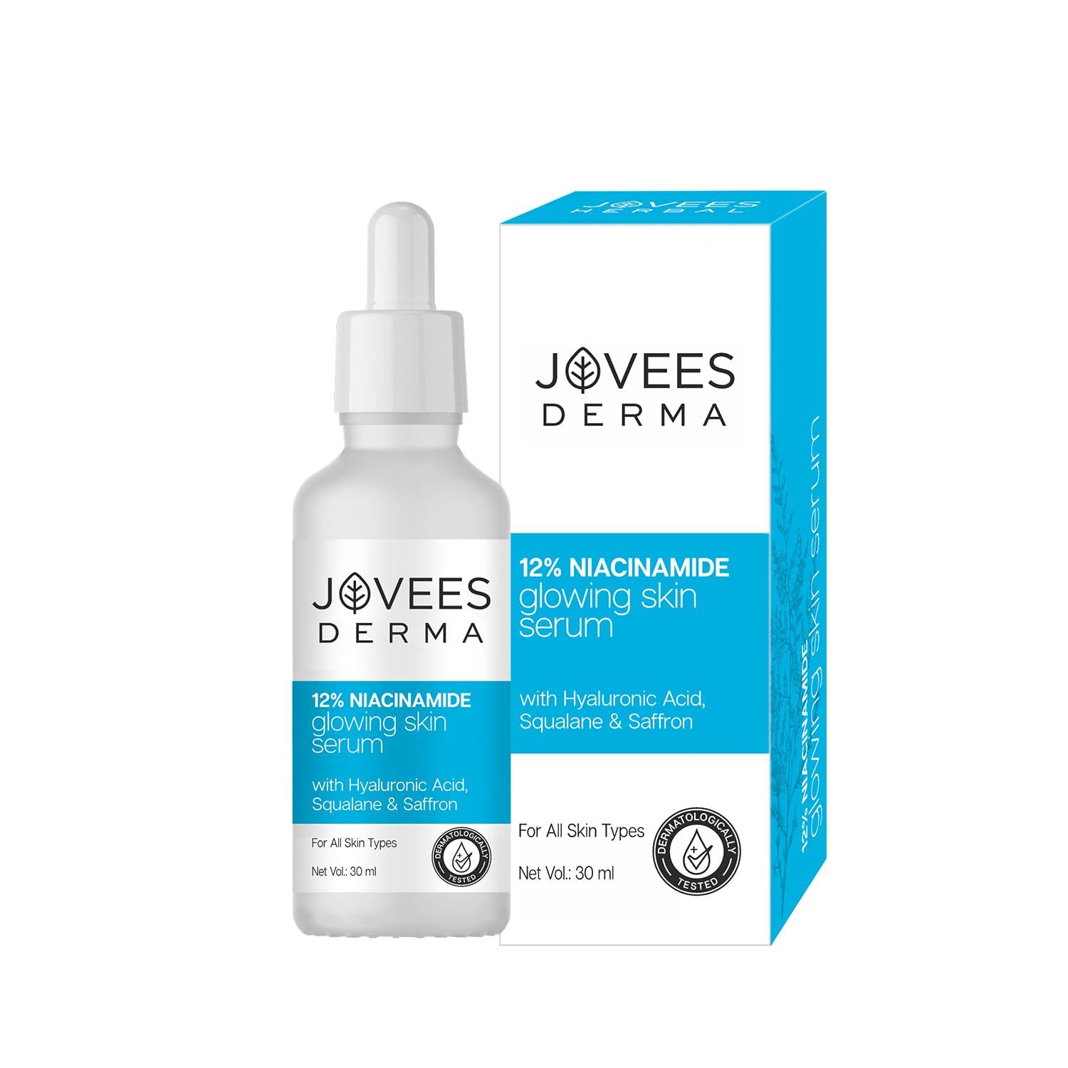 Jovees Derma 12% Niacinamide Glowing Skin Serum - 30ml (495)