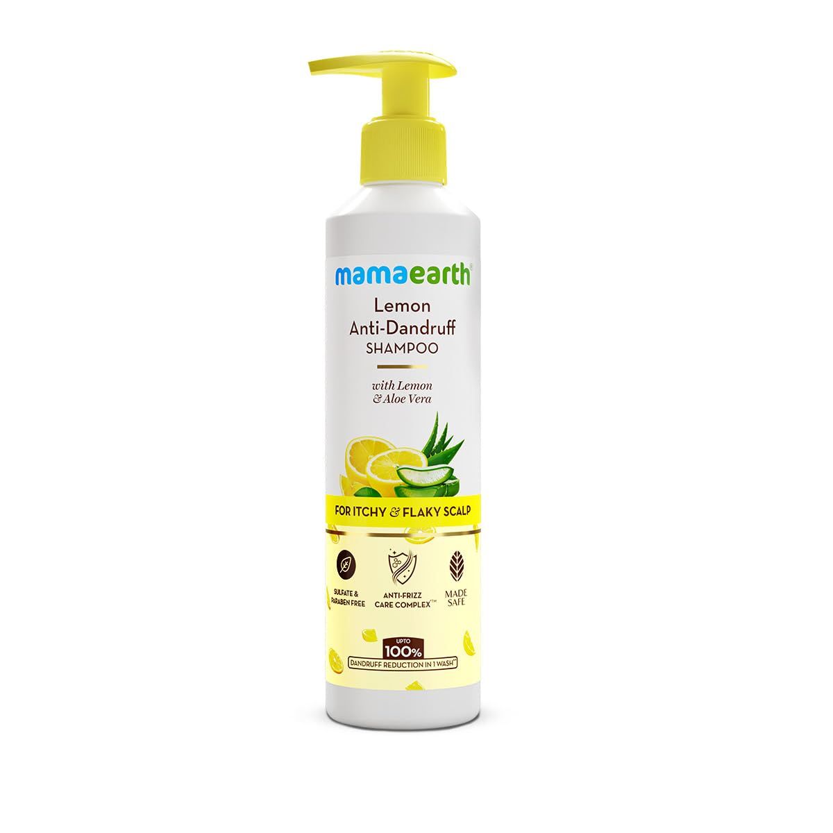 Mamearth Lemon Anti-Dandruff Shampoo - 250ml (349)