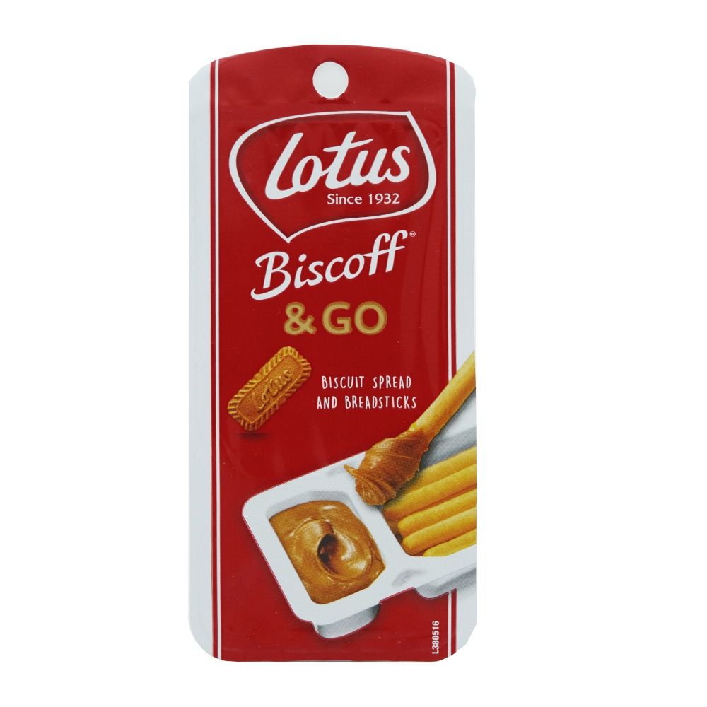 Lotus Biscoff &amp; GO (Biscoff Spred &amp; Breadstick 45gm