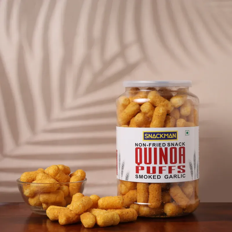 Snackman Ragi Puffs Mild Masala ( NON FRIED SNACK) 180GM