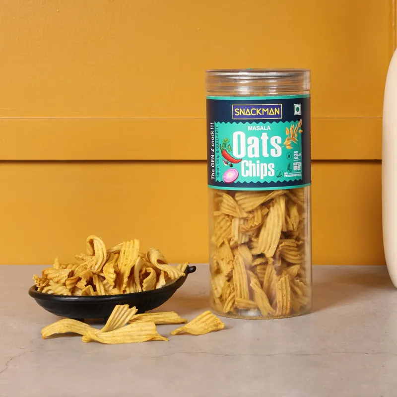 Snackman Masala Oats Chips 125gm