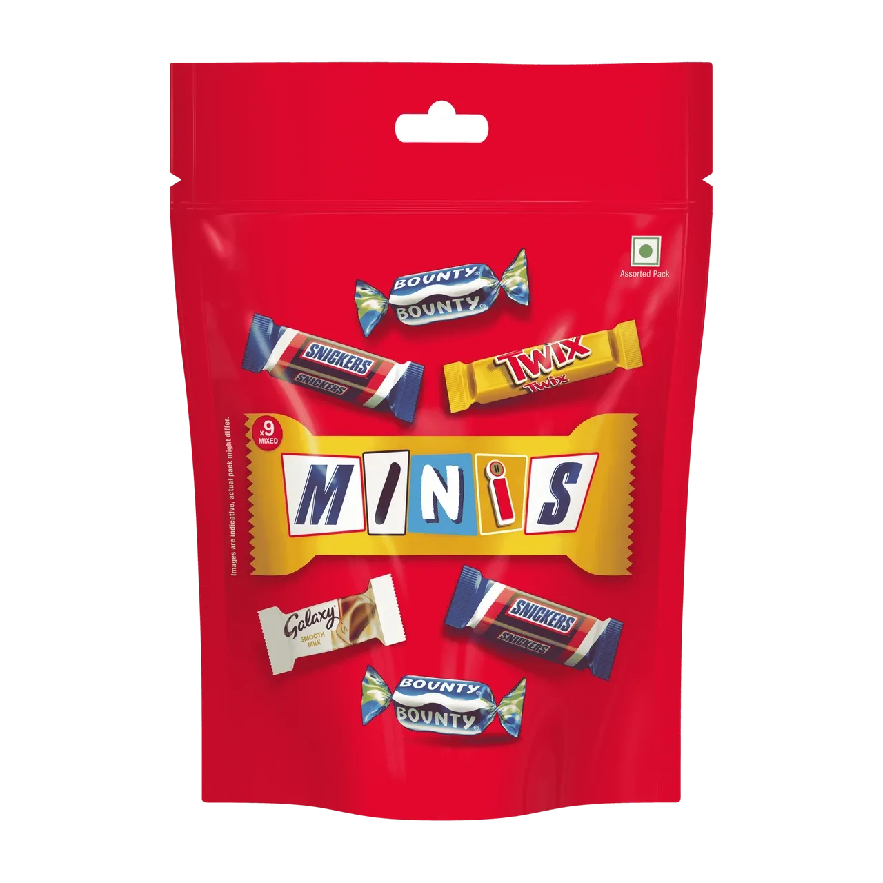 Minis Assorted Chocolete Pack 103.5g