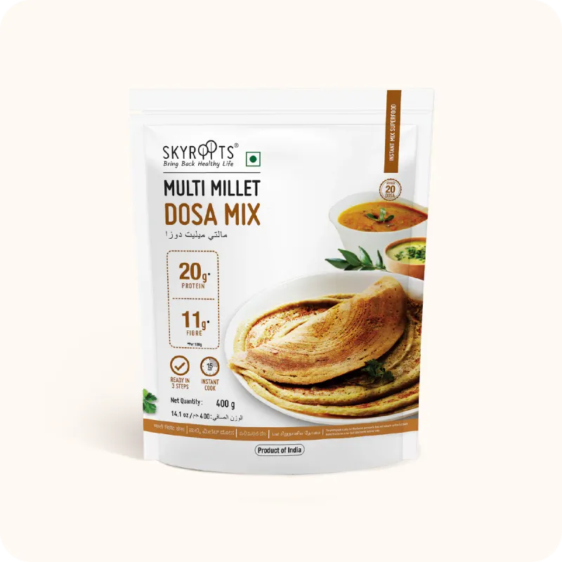 Skyroots Ragi Dosa Mix 400gm( Finger Millet)
