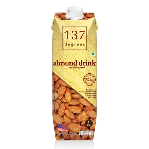137 Degrees Almond Drink 1L (Unsweetened)