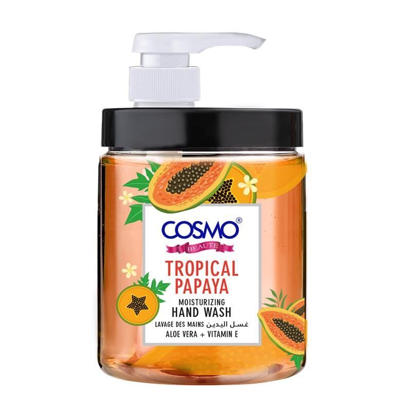 Cosmo Tropical Papaya Moisturizing Hand Wash - 1000ml (549)