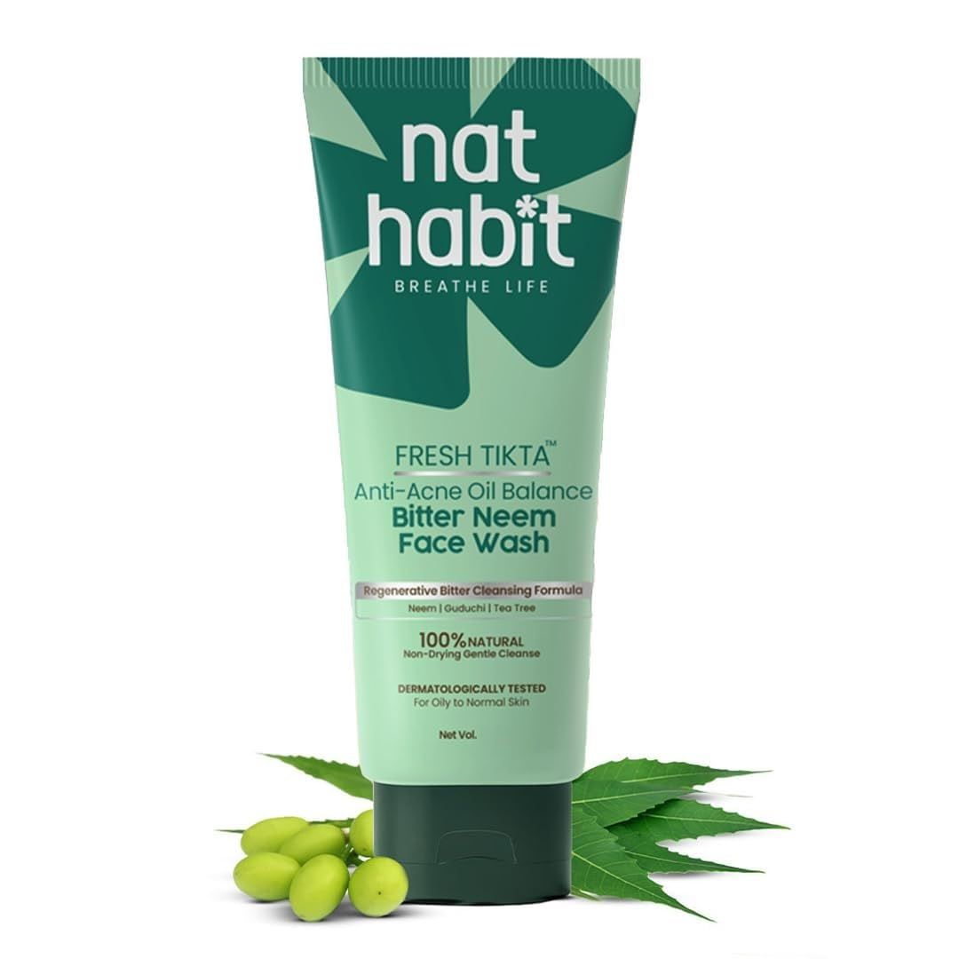 Nat Habit Fresh Tikta Anti-Acne Face Wash - 90g (260)