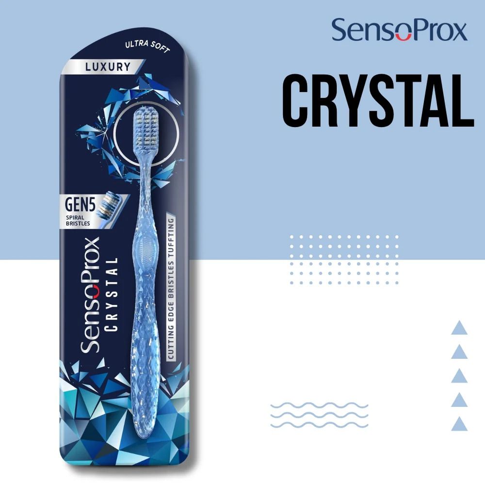 Sensoprox Ultra Soft Crystal Tooth Brush 1N - (180)
