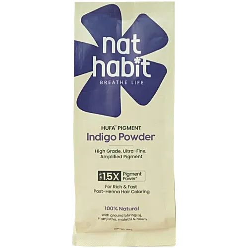 Nat Habit HUFA PIGMENT Indigo Powder - 80g (275)