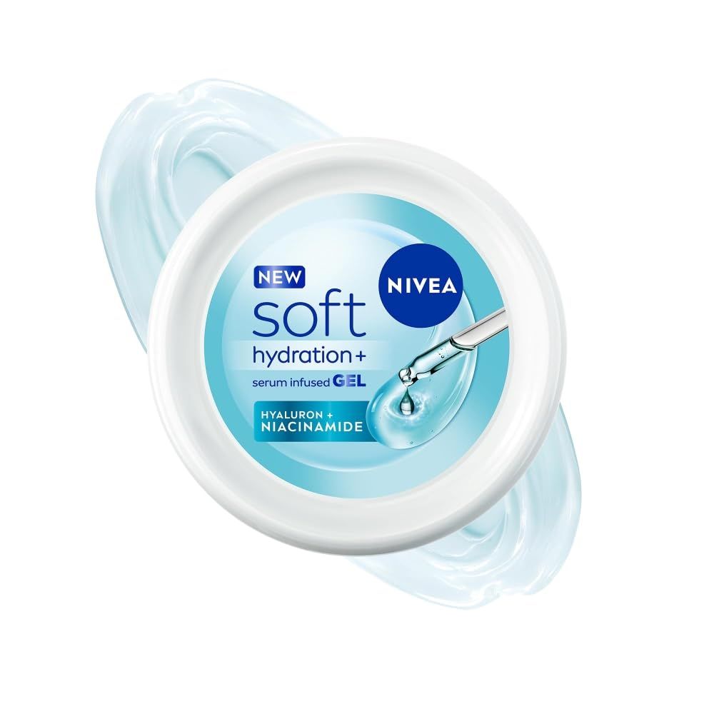 Nivea Soft Gel  Moisturiser With Hyaluron + Niacinamide - 100ml (319)