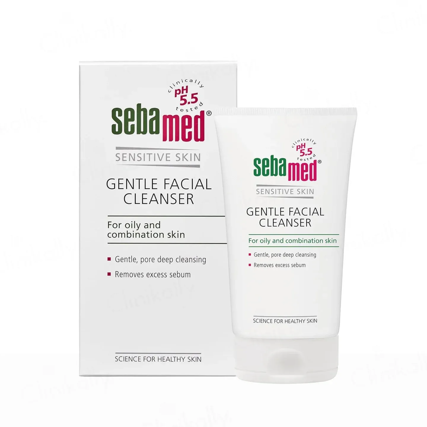 SebaMed Gentle Facial Cleanser For Oily And Combination Skin -150ml (Pack Of 2)