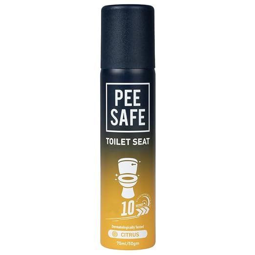 Pee Safe Toilet Seat Sanitizer Spray - 75ml (199)