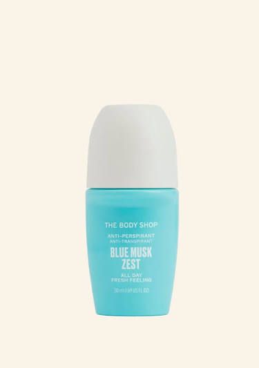 The Body Shop Blue Musk Zest Anti-Perspirant Roll-On - 50ml (1095)