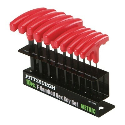 Kuusiokolo T avainsarja MM 10pcs